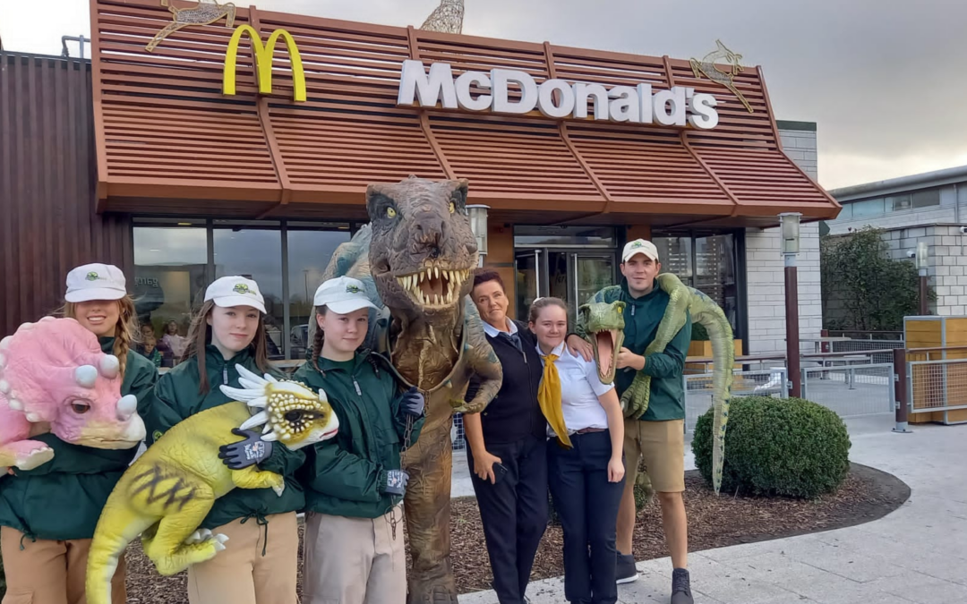 DINOSAUR DAY LIVE AT GULLIVER’S RETAIL PARK