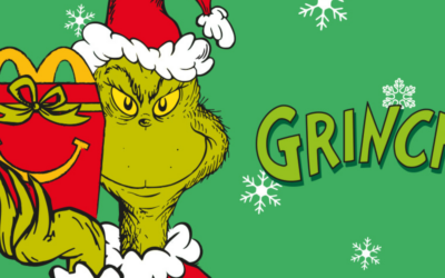 THE GRINCH HAS ARRIVED AT MCDONALDS HAPPY MEAL