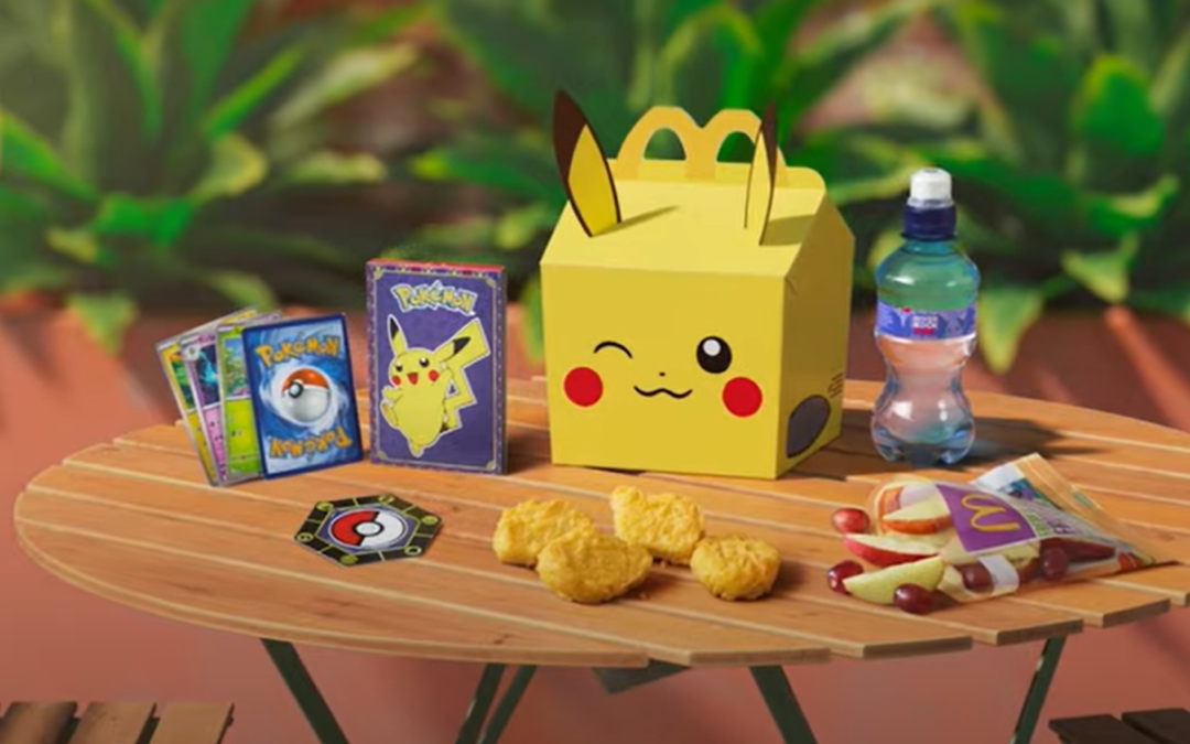 POKÉMON HAS ARRIVED AT MCDONALDS